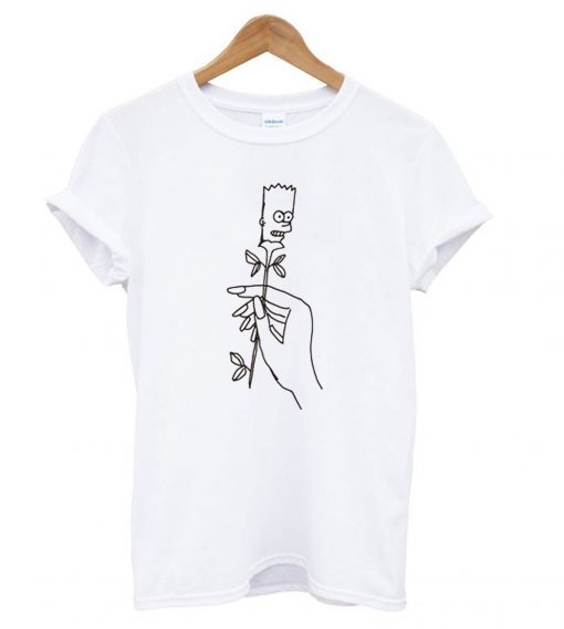 Bart Rose Hand RS T shirt