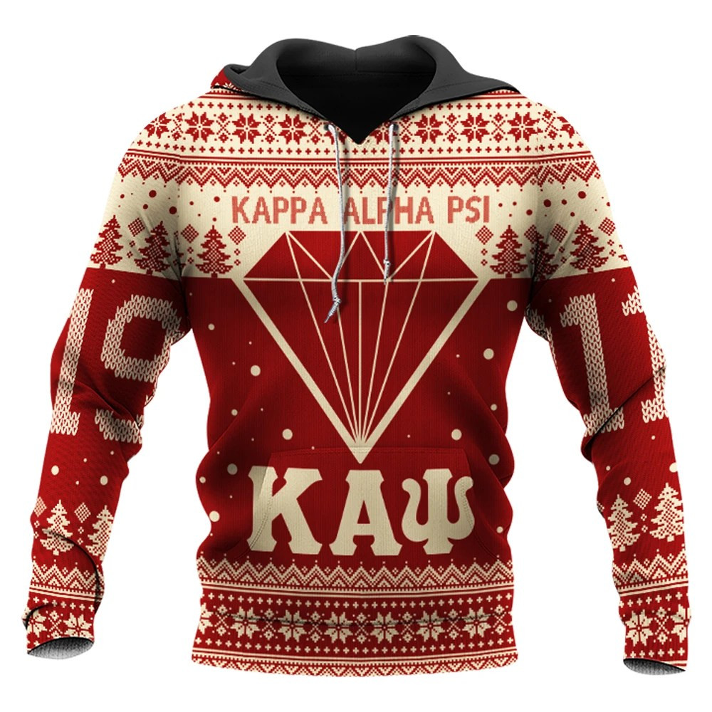 Getteestore Hoodie – Kappa Alpha Psi Diamond Christmas Hoodie A31