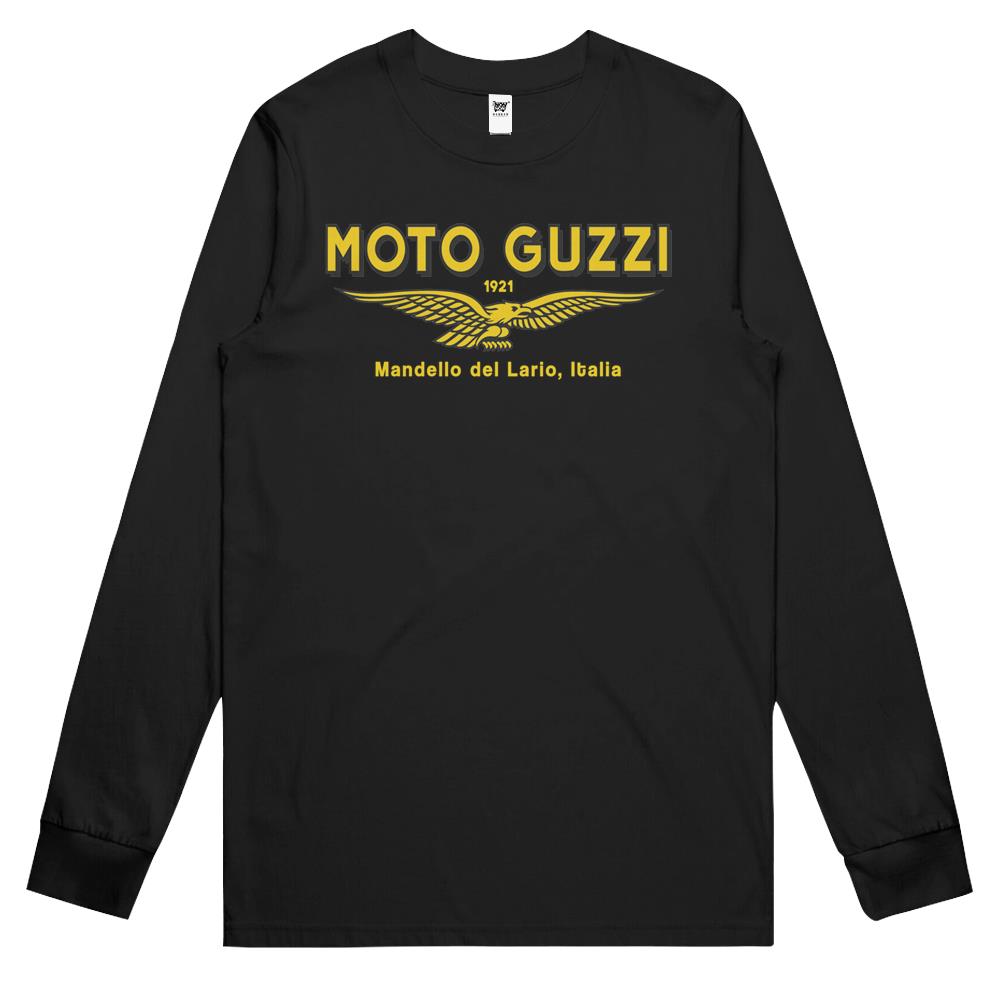 Moto Guzzi. Mandello Del Lario. 1921 Long Sleeve T-Shirt