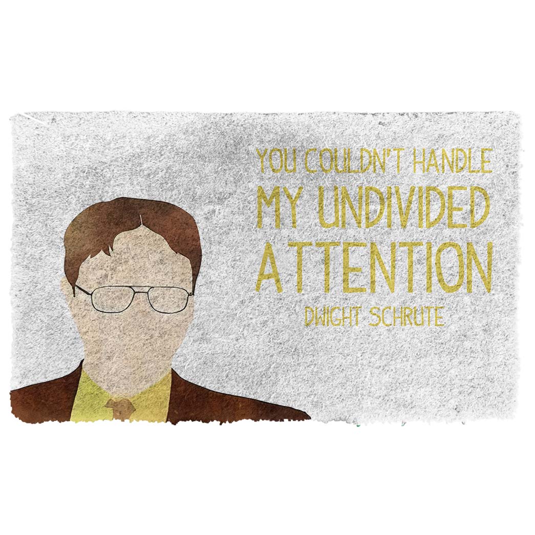 Gearhumans  Gearhuman 3D The Office Dwight Schrute Custom Doormat