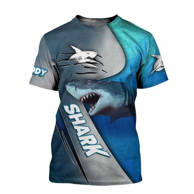 Daddy Shark 3D All Over Printed Shirts 3D Shark Hoodie For Dad, Father Day T Shirts Best Gifts For My Dad