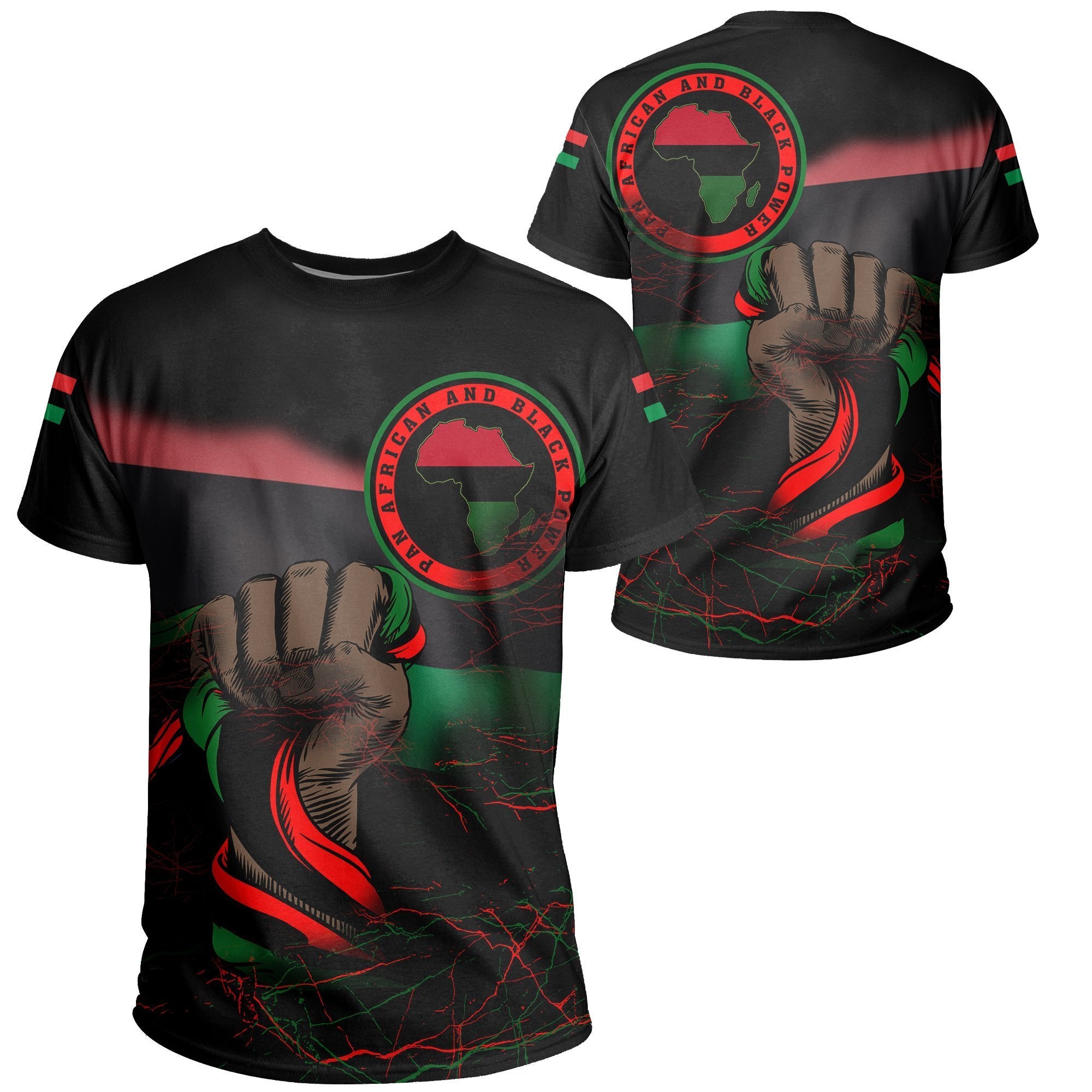 Greek Life T-Shirt – Pan Africanism And Black Power Tee