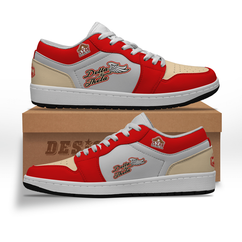 Sorority Footwear – Delta Sigma Theta Wings Low Sneaker