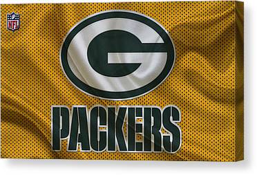 26 Green Bay Packers Joe Hamilton Canvas Print