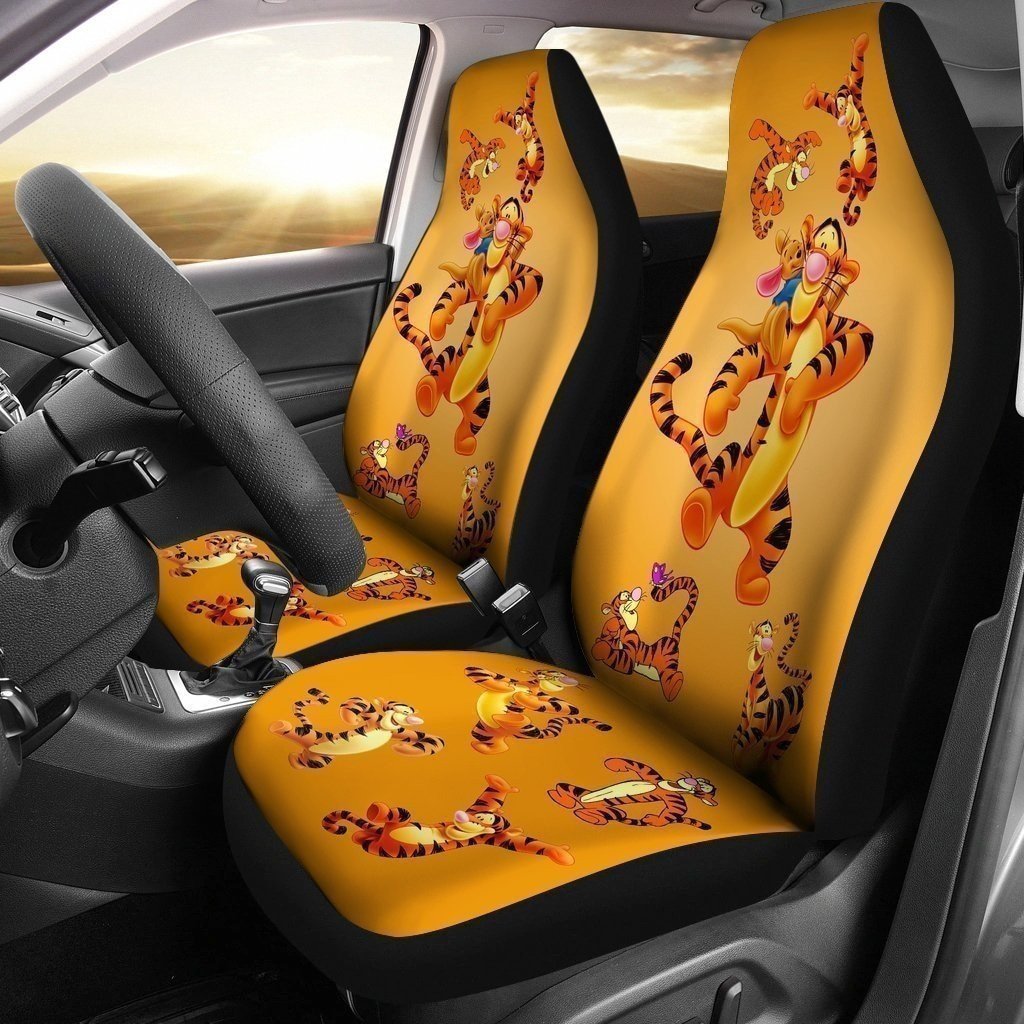 Tigger Winnie The Pooh For Fan Gift Sku 831 Car Seat Covers