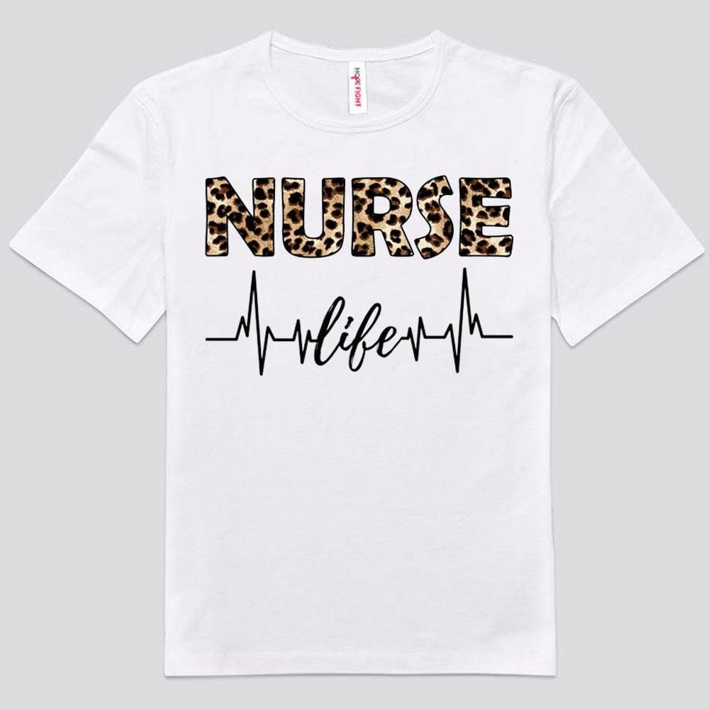 Nurse Life Leopard Shirts