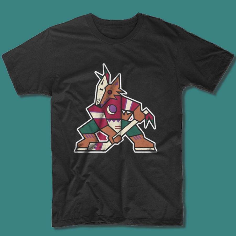 Arizona Phoenix Coyotes Old Vintage Logo Men’S T Shirt