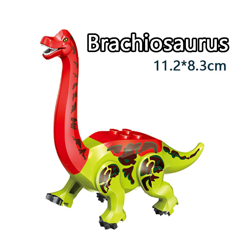 Jurassic Dinosaur Figure World Park Fallen Kingdom Velociraptor T-Rex Triceratops Indominus Rex Brick Assemble Toys For Children alx