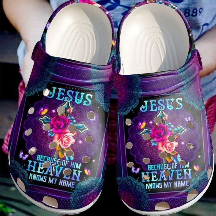 God Heaven Knows My Name Clog Shoes