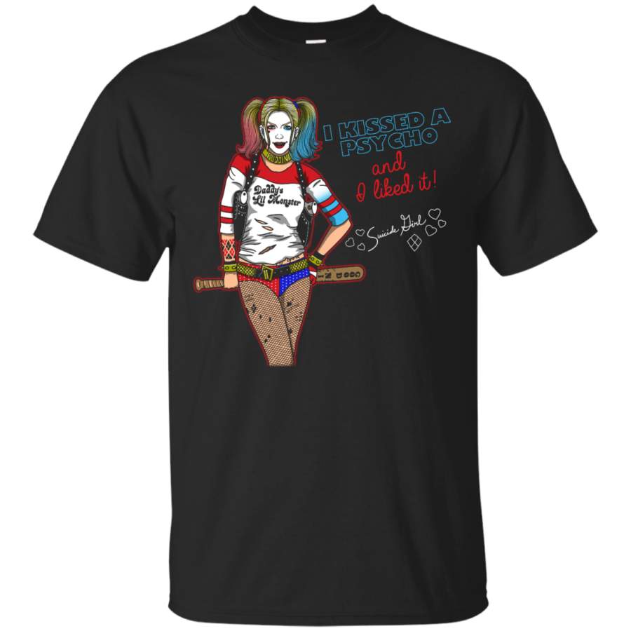 Suicide – I kissed a Psycho harley quinn T Shirt & Hoodie