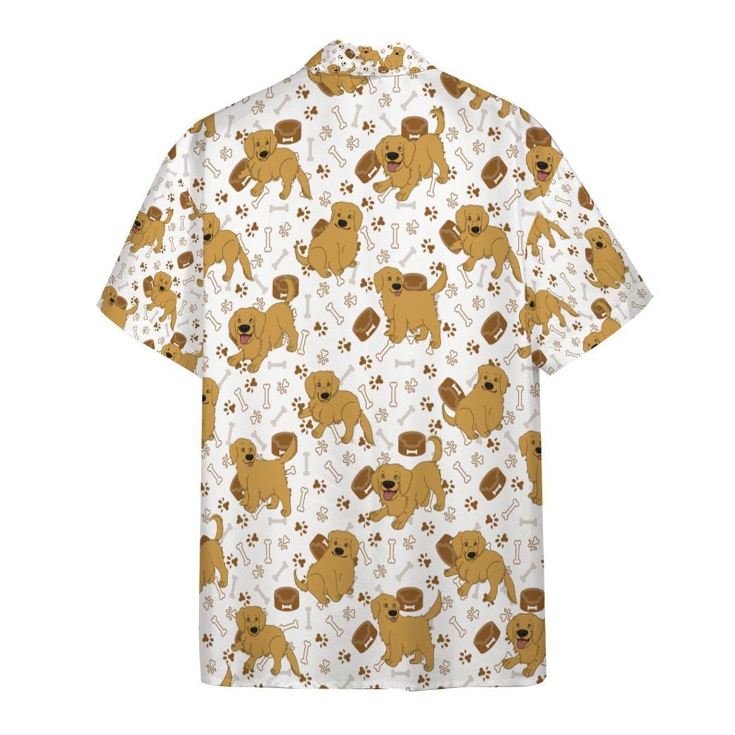 Golden Retriever Hawaii Shirt For Men Women Ha71485