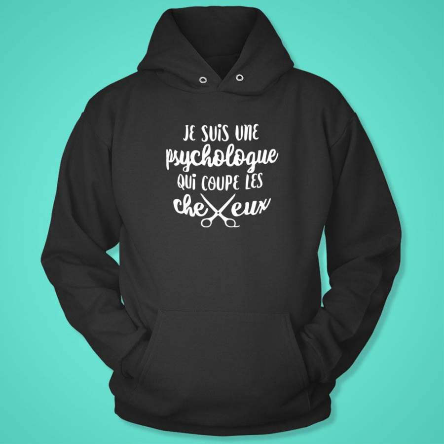 uis Une Psychologue Qui Coupe Les Cheveux Men’s Hoodie