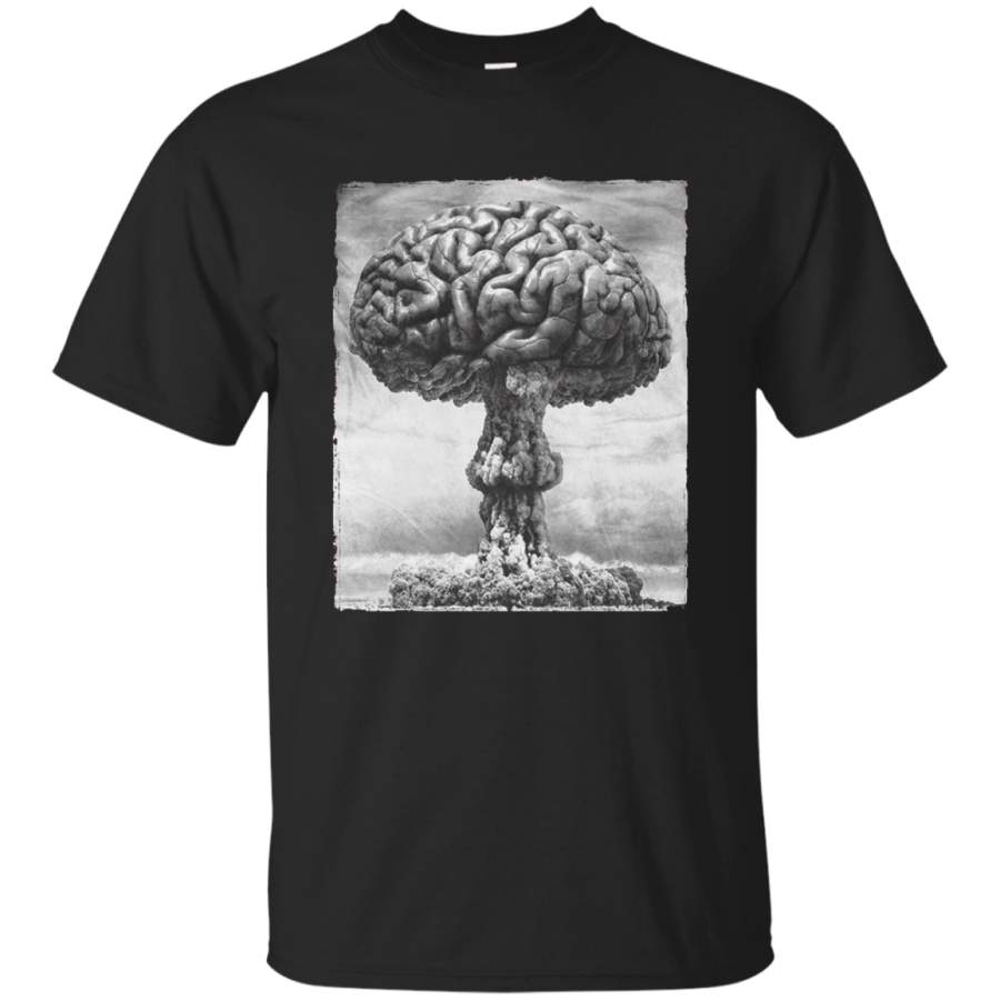 Skygraphx Mens Einstein Exploding Brain T-Shirt