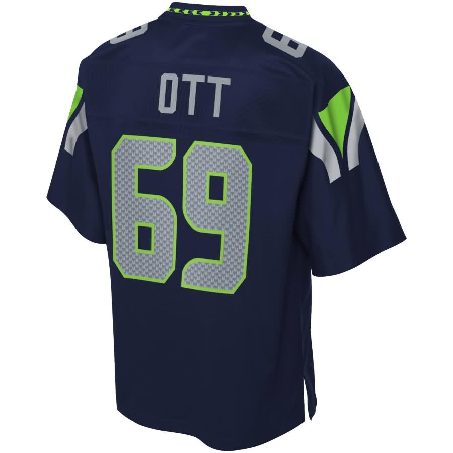 Tyler Ott Seattle Seahawks NFL Pro Line Player Jersey – College Navy