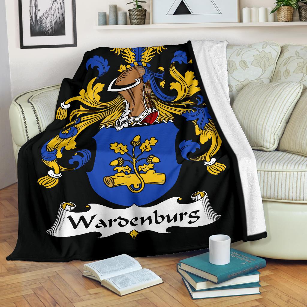 Wardenburg Germany Blanket – German Family Crest A7