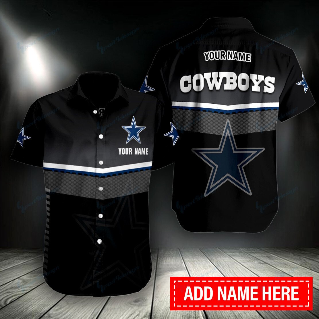 Dallas Cowboys Personalized Button Shirt Bb018 – Wildzill Store