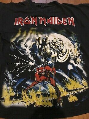 Vintage Iron Maiden T-shirt The Number Of The Beast 4629 - Rockecho
