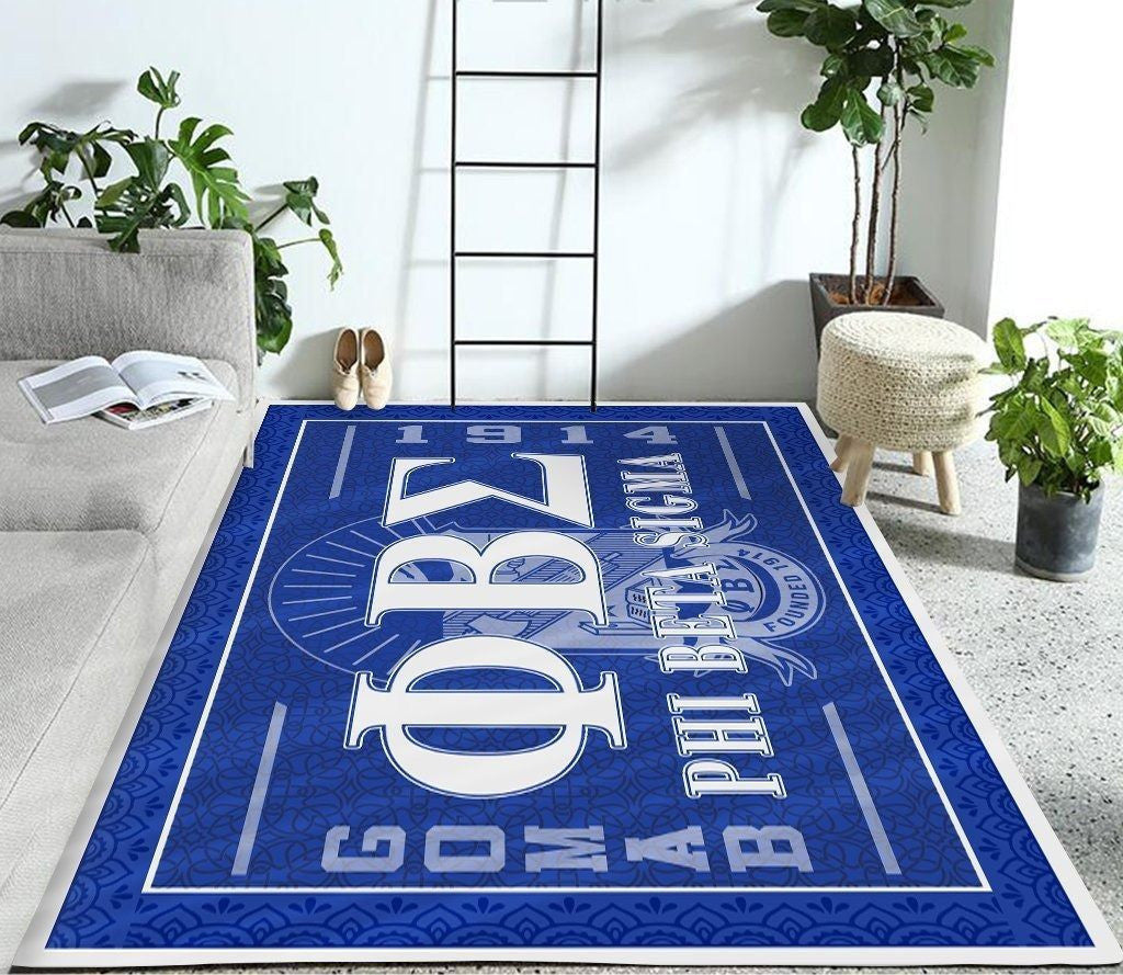 Fraternity Area Rug – Phi Beta Sigma Gomab 1914 Area Rug