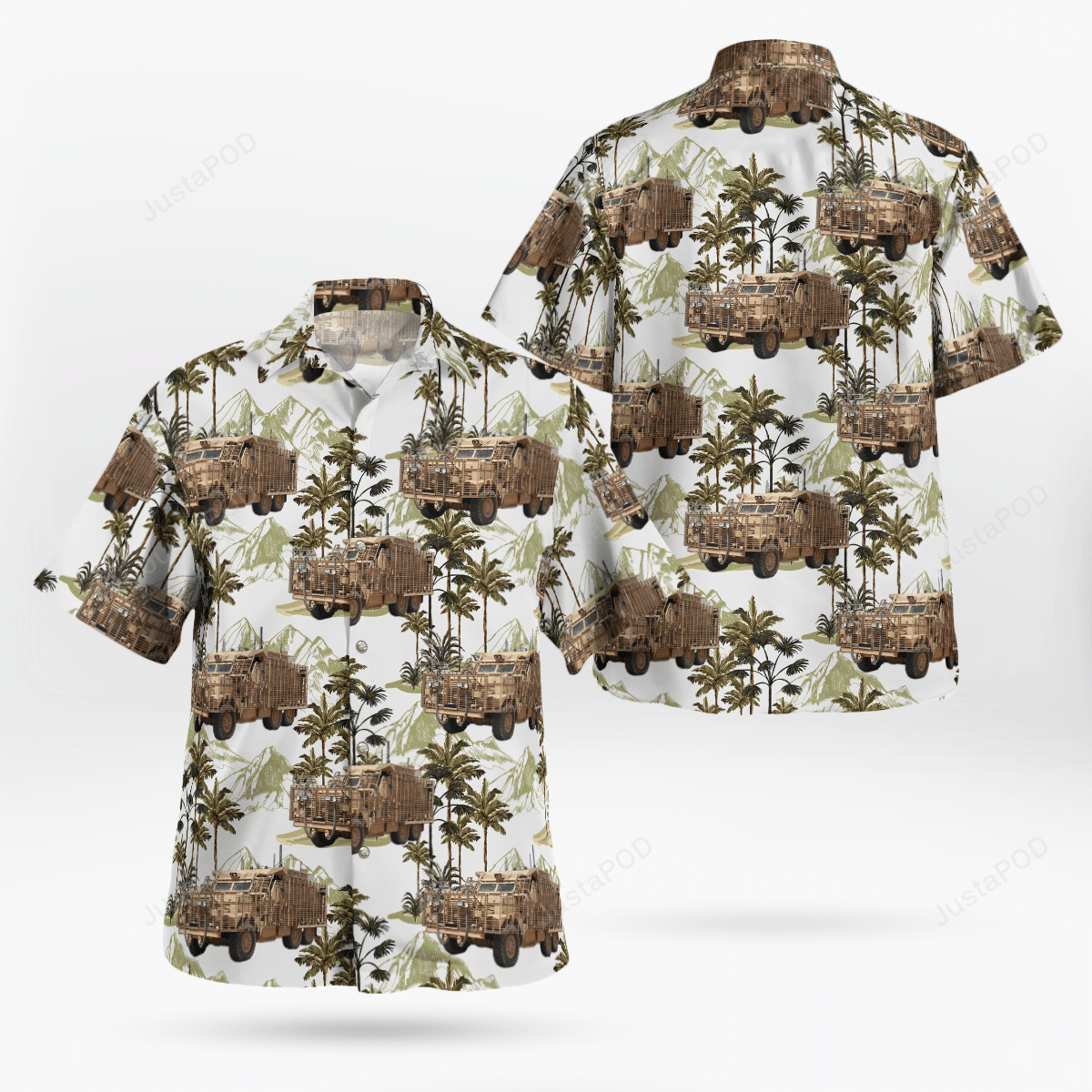 British Army Mastiff Hawaii Shirt Ha27605