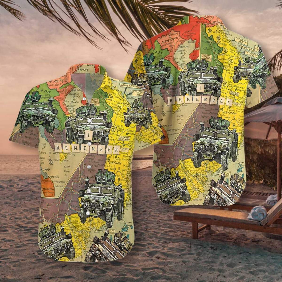 Veteran I Remember Hawaiian Shirt – For Men And Women