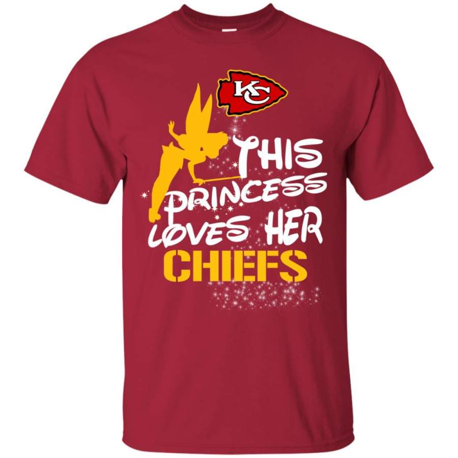 This Princess Love Her Kansas City Chiefs T Shirts