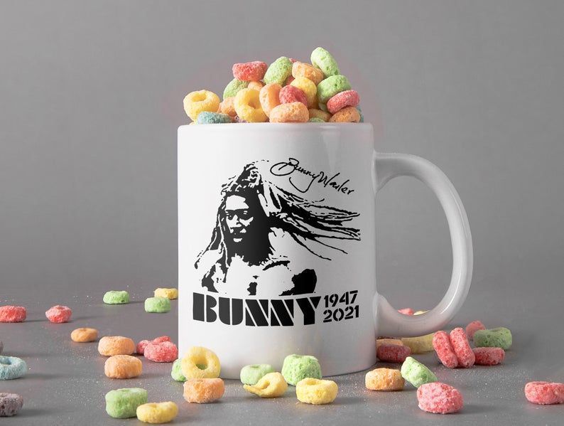 White Mug Bunny Wailer 1947 2021 Jamaican Singer Songwriter And Percussionist, Reggae Music The Wailers Band Premium Sublime Ceramic Coffee Mug H99