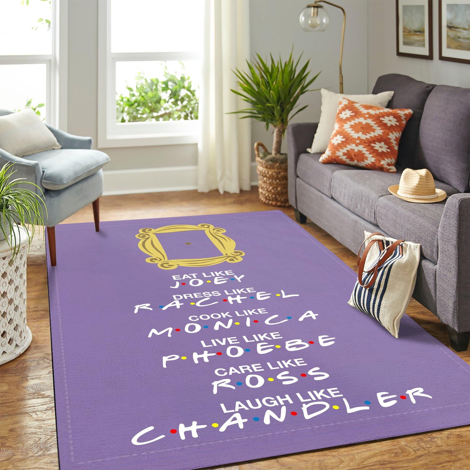 Friends Tv Show Carpet Area Rug – Home Decor – Bedroom Living Room Décor