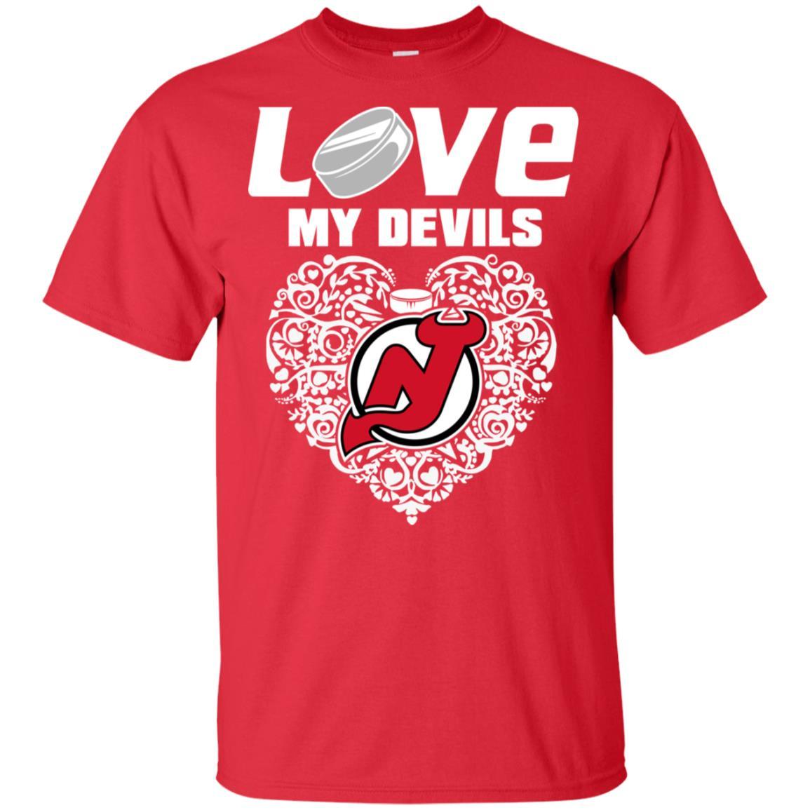 I Love My Teams New Jersey Devils T Shirt