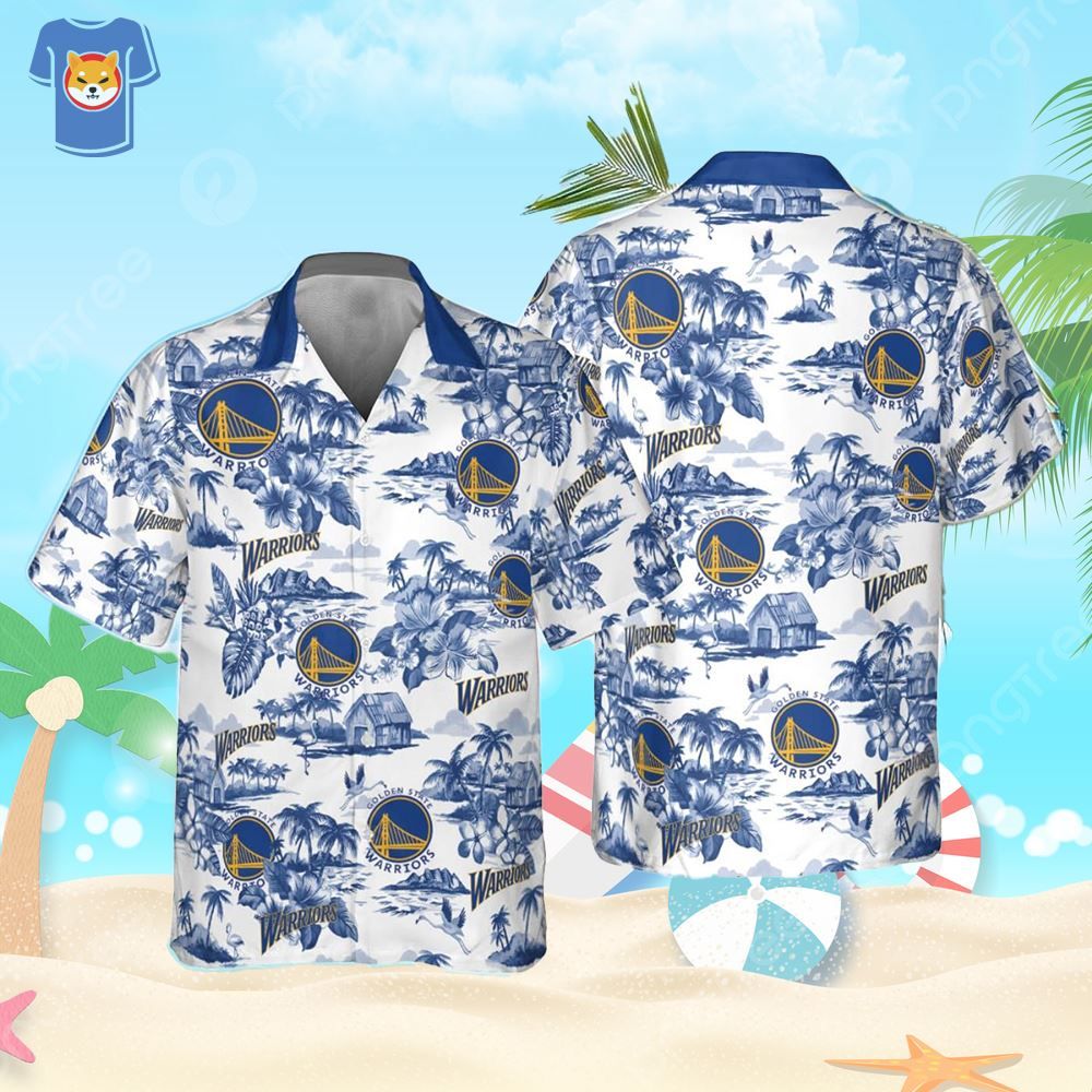 Golden State Warriors Hawaiian Association Shirt