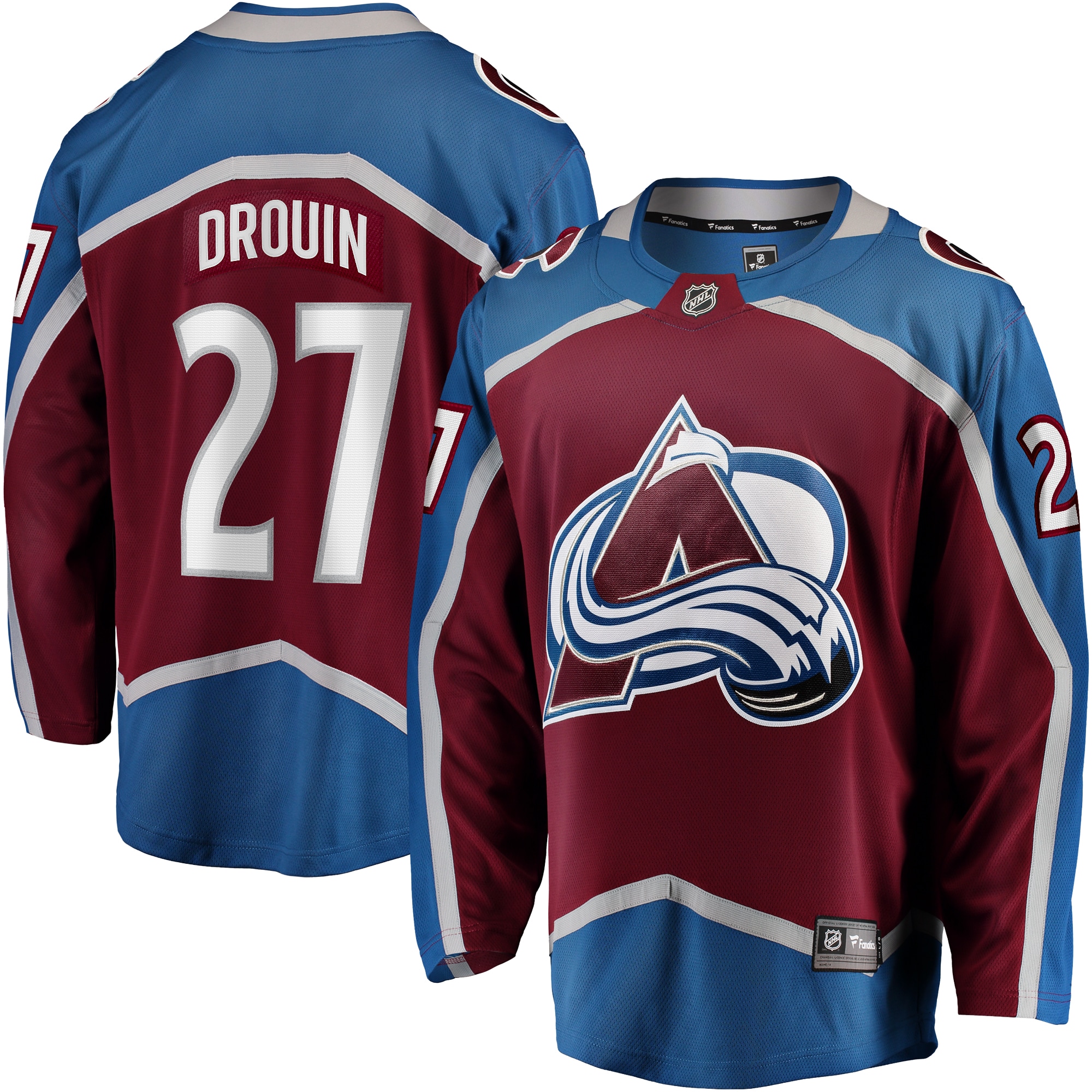 Jonathan Drouin Colorado Avalanche Branded Home Breakaway Jersey – Maroon