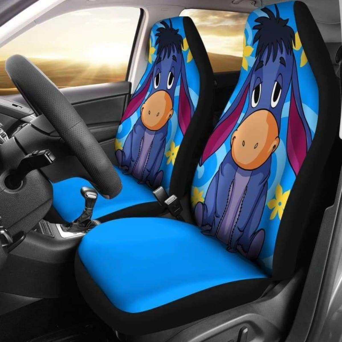 Winnie The Pooh Eeyore Car Seat Covers Universal Fit 051312