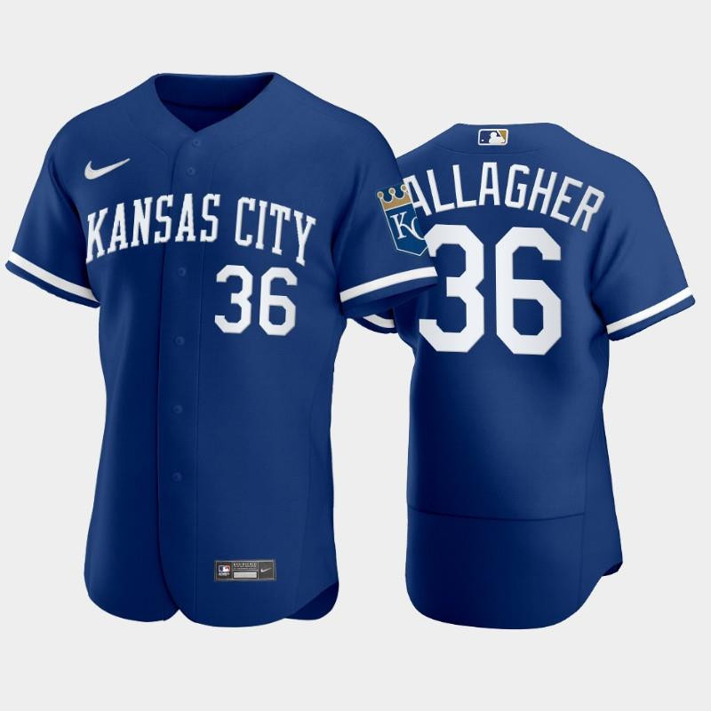 Cam Gallagher 36 Kansas City Royals 2022-23 Blue Men’s Jersey