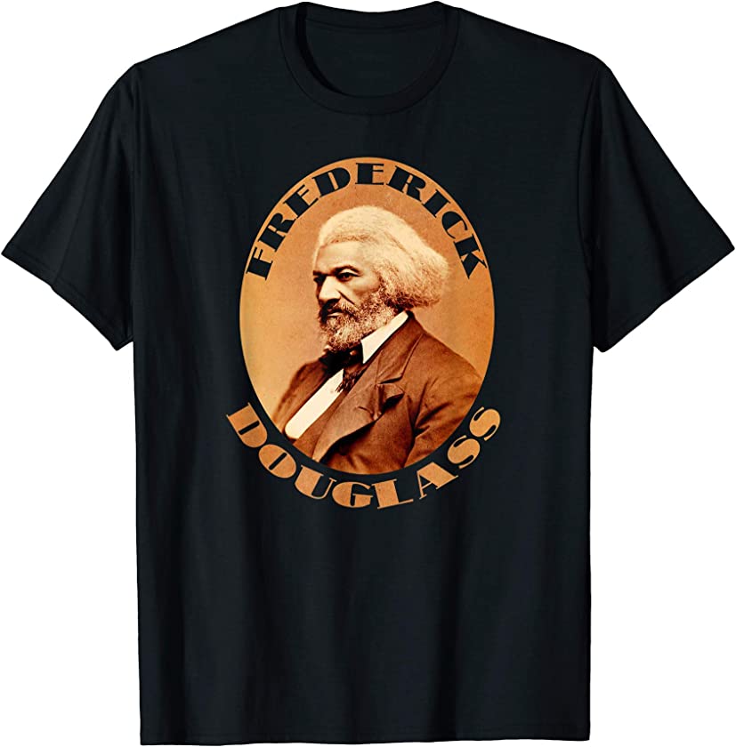 Retro African American Art Black History Frederick Douglass T-Shirt