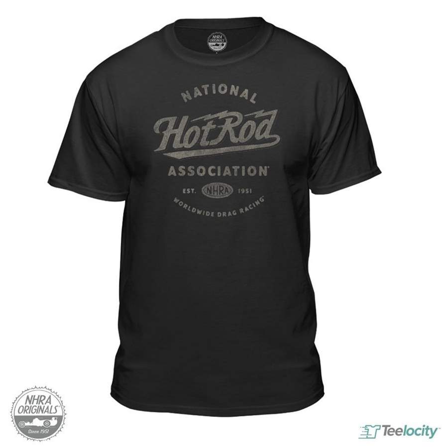 Nhra National Hot Rod Association Worldwide Drag Racing Men’S Vintage T-Shirt