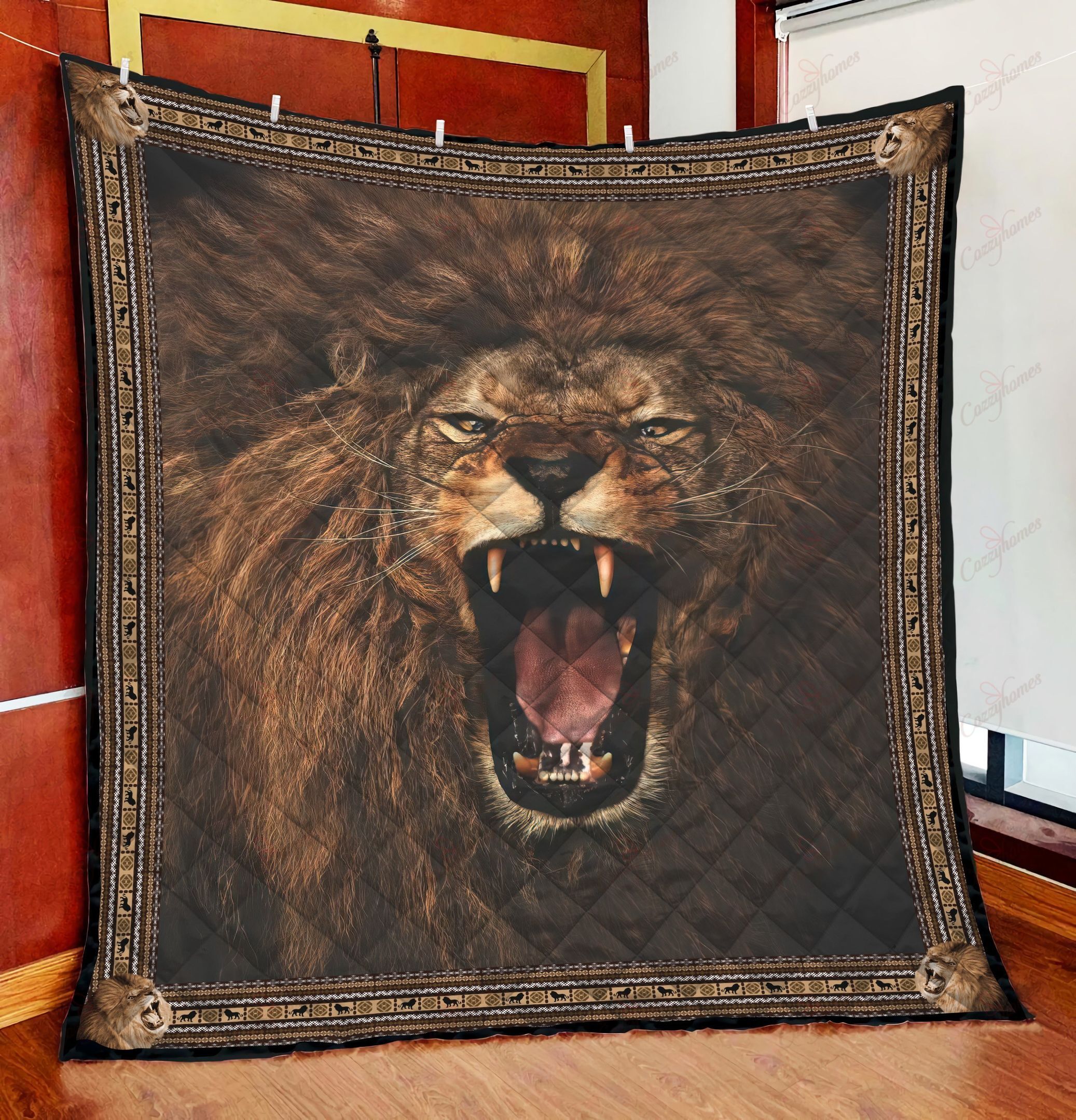 The Alpha Lion XL0204163CL Quilt Blanket