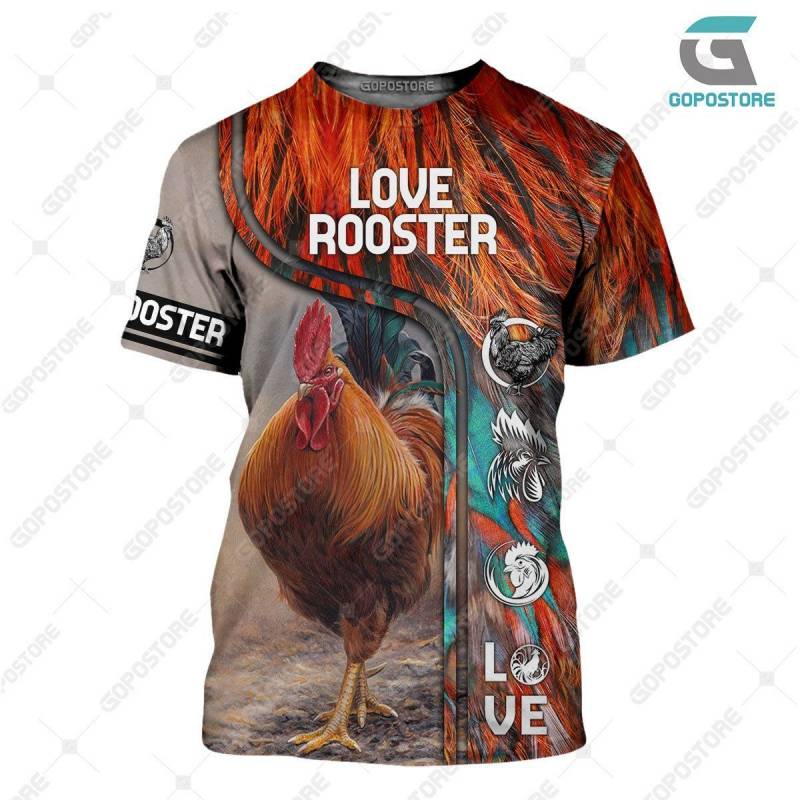 Animal Beautiful Rooster CM23 Hoodie