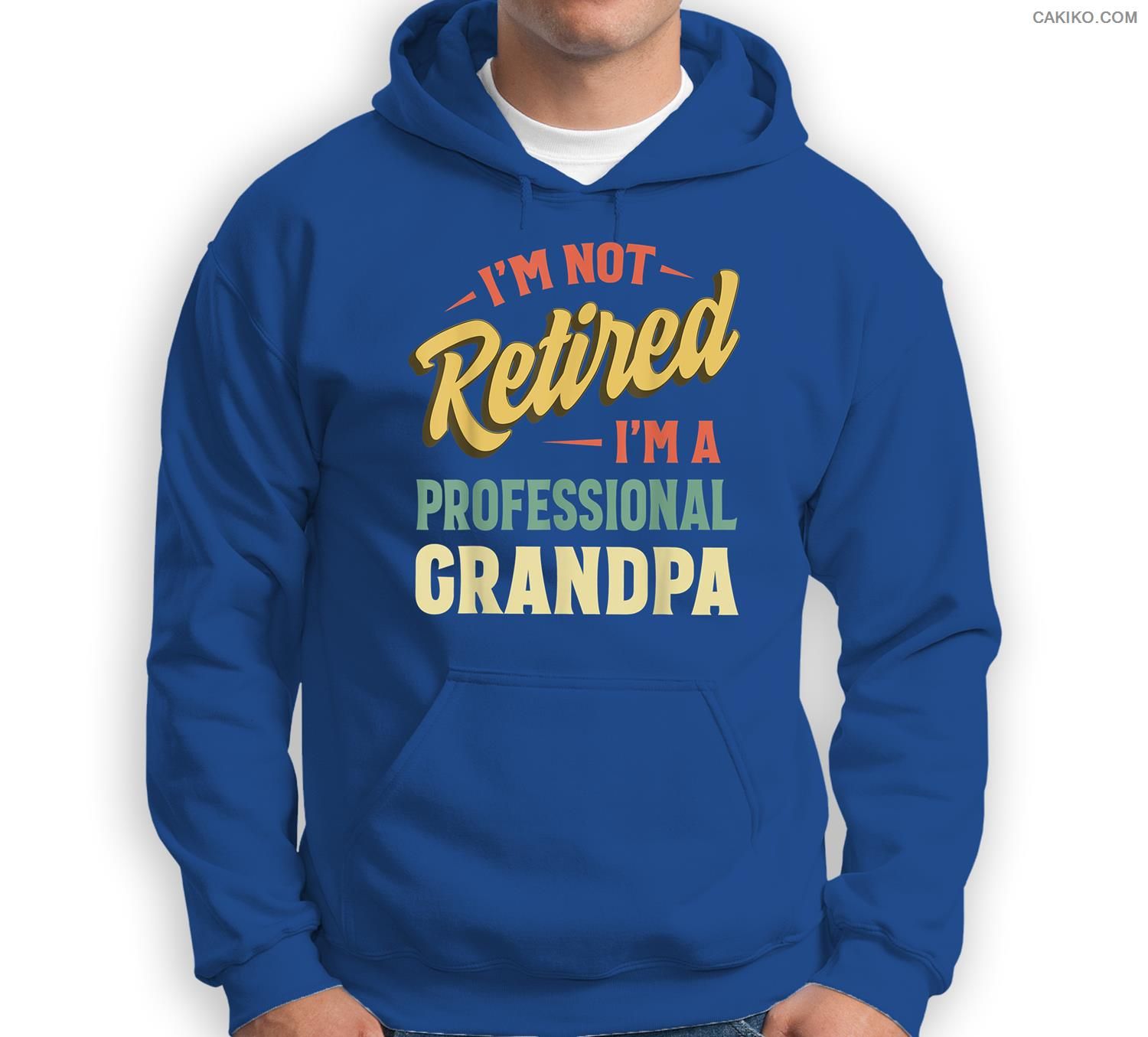 Grandpa For Men Funny Fathers Day Retired Grandpa Sweatshirt & Hoodie