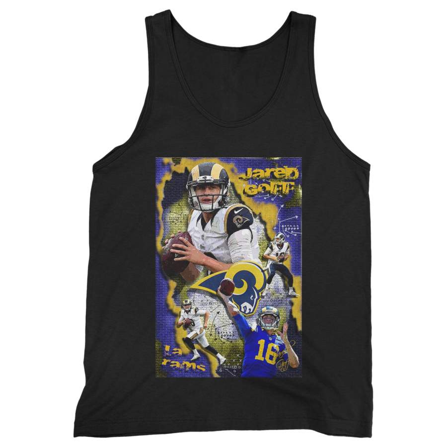 Jared Goff Poster Man’s Tank Top