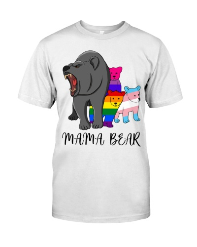 Pride Month Shirt, Lgbt Pride Gift Mama Bear Shirts, Gay’S Gift, Lesbian’S Gift