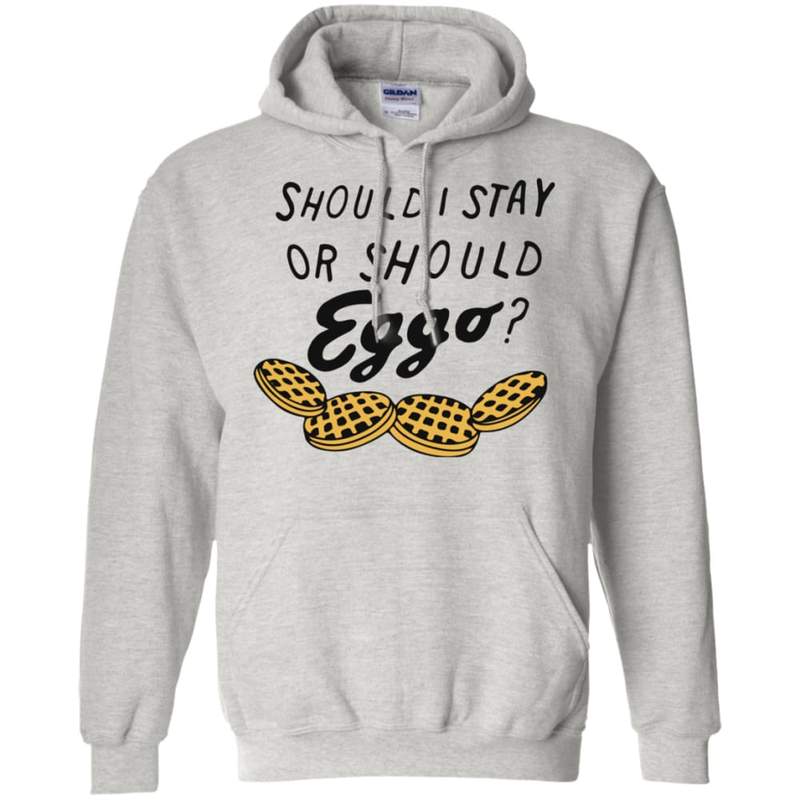 Unisex Stranger Things “should I Stay Or Should Eggo” Hoodie