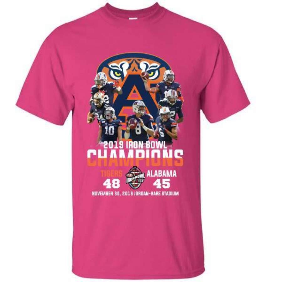 2019 Iron Bowl Champions 2019 Auburn Tigers Alabama T-Shirt