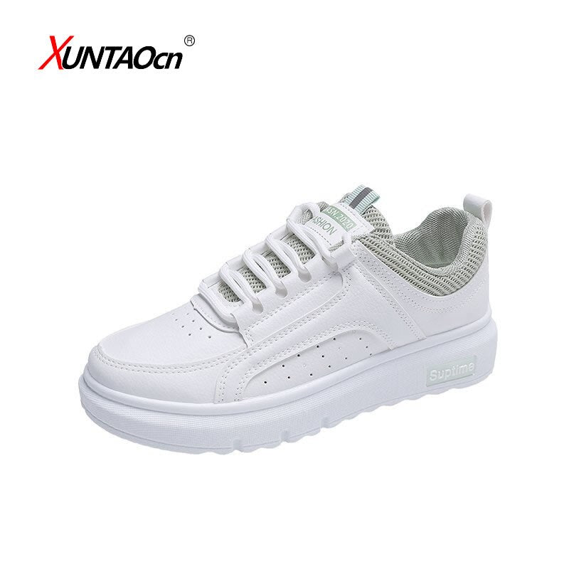 Microdeer 2022 Little White Shoes Women Spring New Breathable Casual Fashion Sneakers Women’S Sports Shoes
