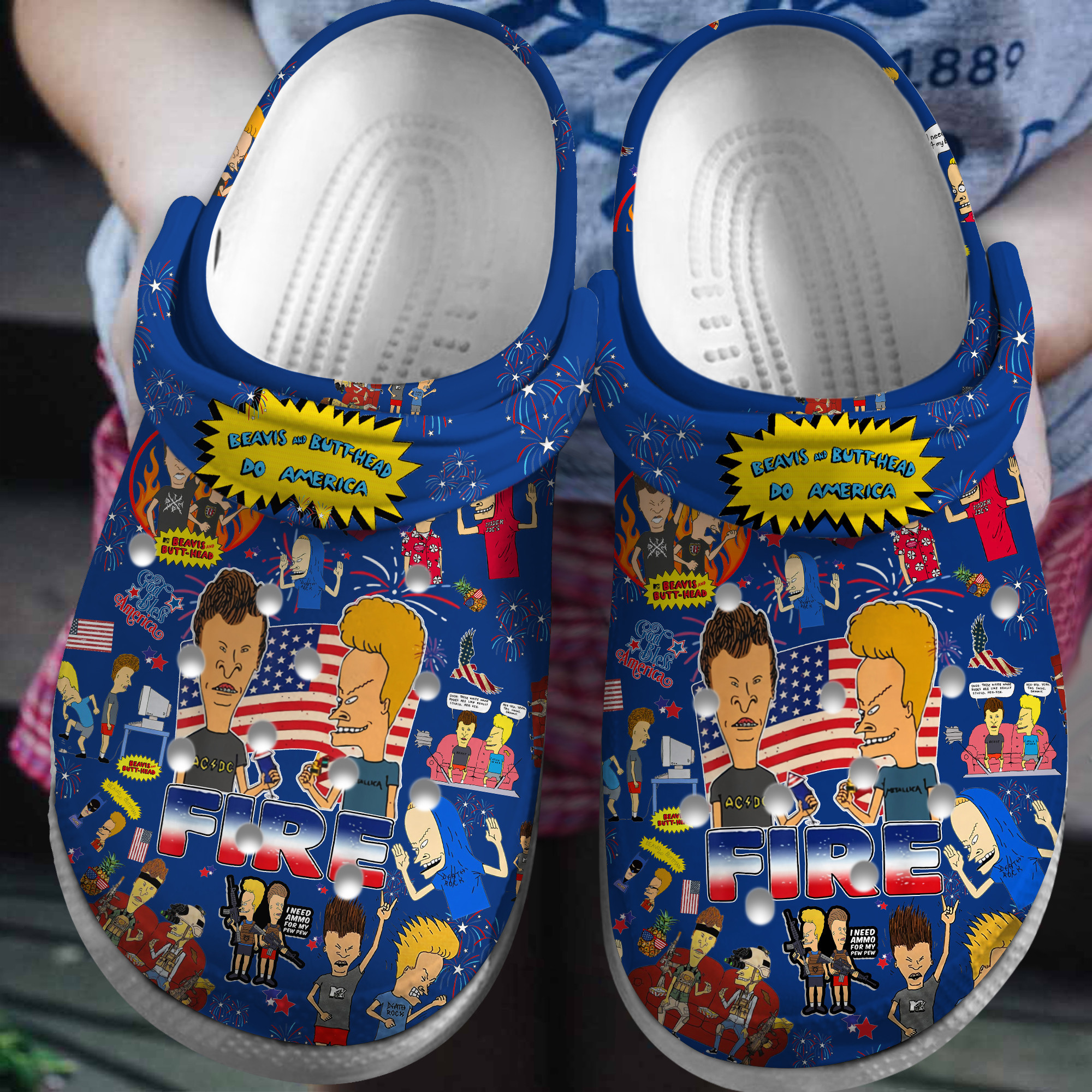 Beavis And Butt Head Tv Series Crocss Clogs For Men Women And Kid Mls5Crvf-1