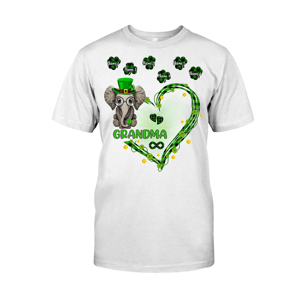 Patrick’S Day Elephant – Personalized Grandma Shirts