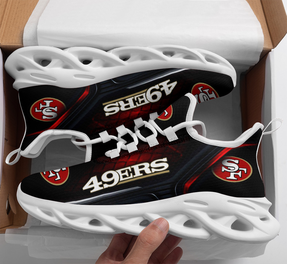 San Francisco 49Ers Yezy Running Sneakers Bg373