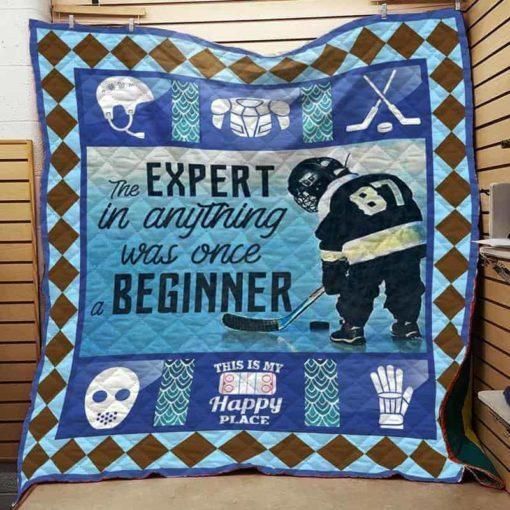 Hockey D1104 83o37 3D Quilt Blanket HGM23