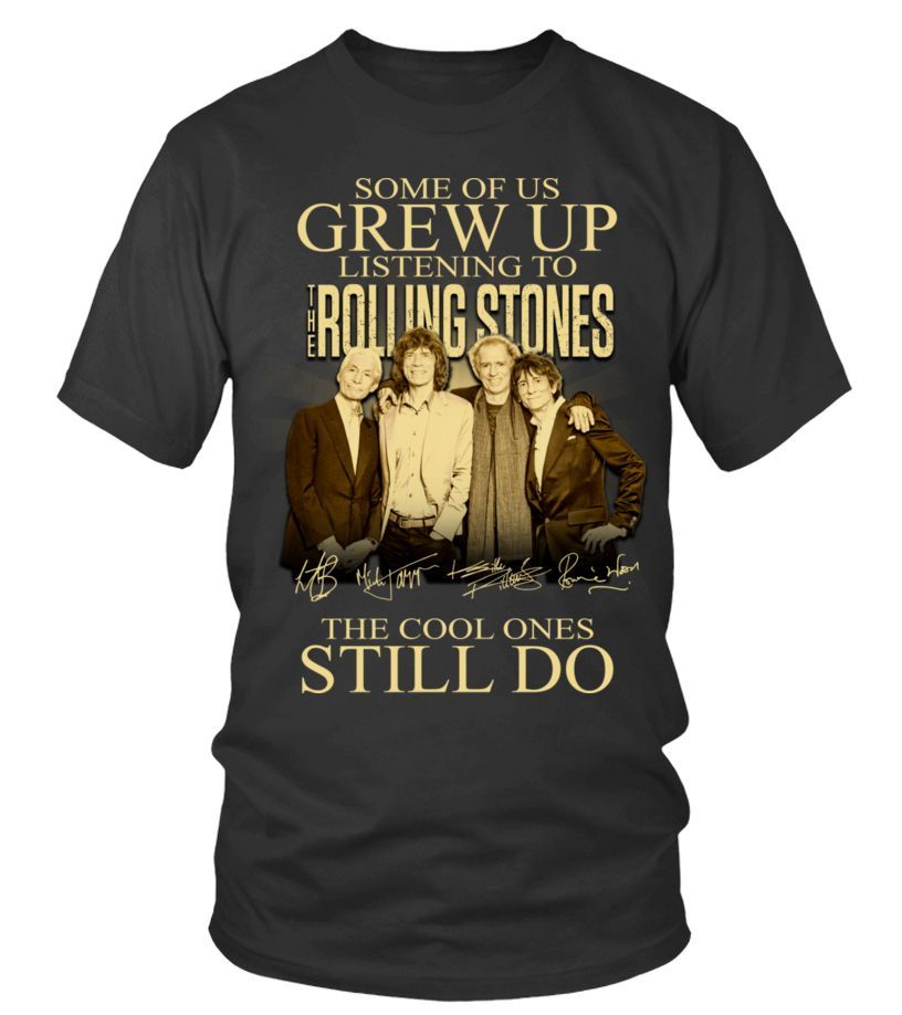 The Rolling Stones Band Shirt, Charlie Watts The Rolling Stones Band Shirts, T-Shirt 2D