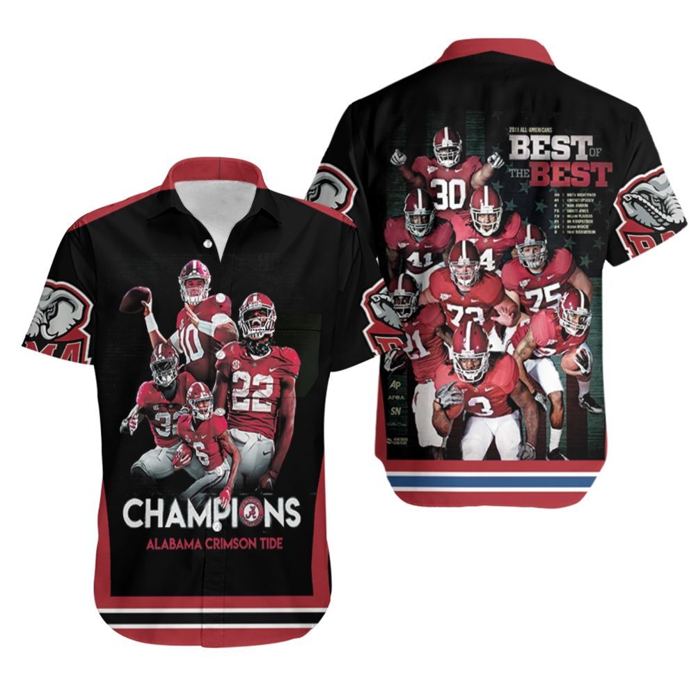 Alabama Crimson Tide Champions 1 Hawaiian Shirt