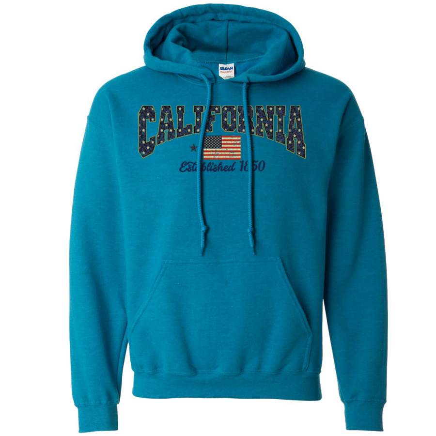 California Stars USA Sweatshirt Hoodie