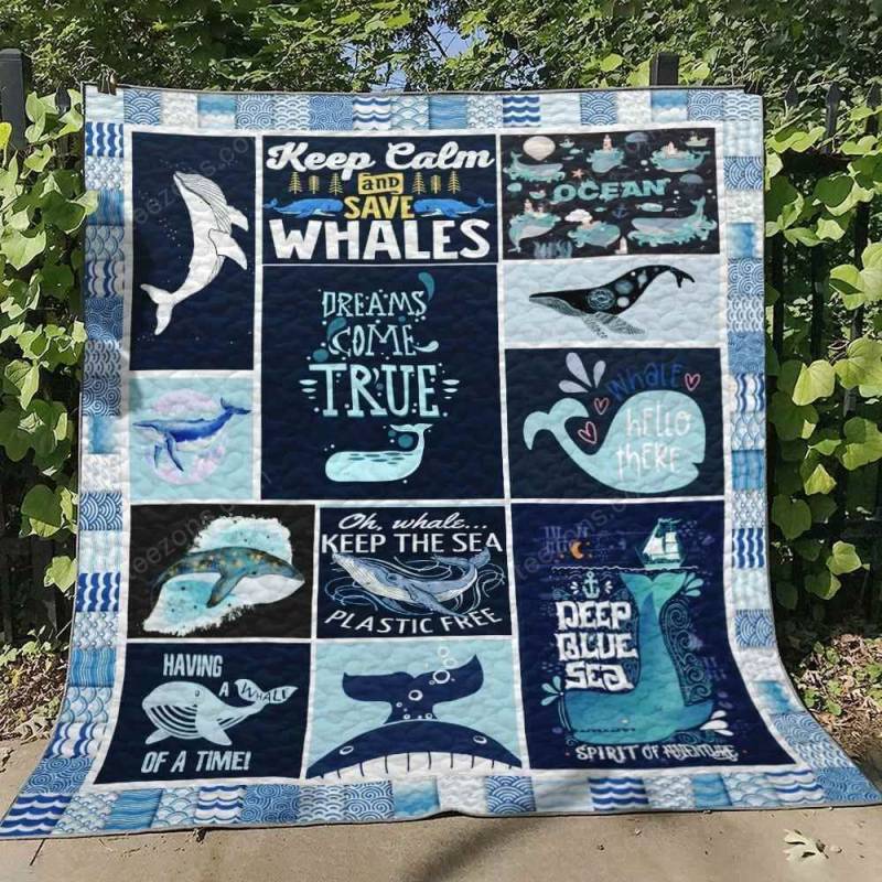 Whale Ver1 Blanket TH1507 Quilt